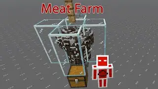 Minecraft Meat Farm Tutorial | DerRotstein