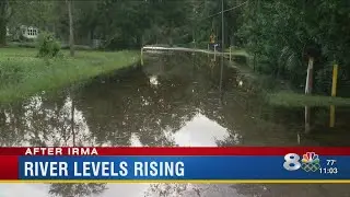 River levels rising