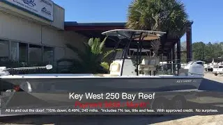 Key West 250 Bay Reef - A  Bay Boaters Wet Dream