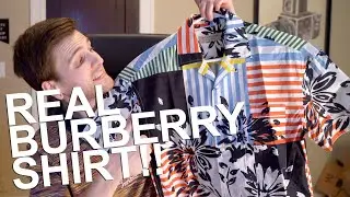 LEGIT BURBERRY shirt - How to tell