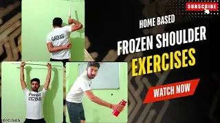 Frozen shoulder exercises at home l Frozen shoulder treatment l Physiotherapy l Shoulder pain&relief