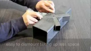 Steel pipe structures by eliminating welding - CMM laser