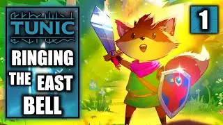 Tunic - Find the Sword & Ringing the East Bell - No Commentary Gameplay Playthrough Part 1