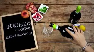 How to make Organic Prosecco Cocktail -  LIMONCELLO COCKTAIL