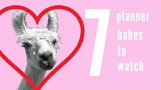 7 Planner Babes You Need to Watch Right Now!