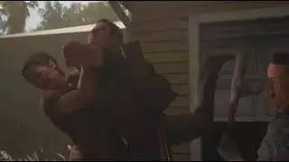 That guy hit da shi out him all i see is, FAAh