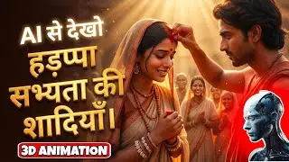 Harappa में Love & Marriage कैसी होती थी? | Untold History | Ai से देखो 3D ANIMATION | Indus Valley