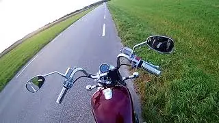 Suzuki intruder 750 riding. 0-100