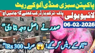 Potato Prices Crash in Pakpattan Sabzi Mandi | Market President Interview  PakTurkmen Border Update