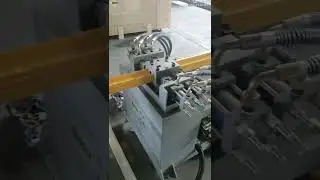 CNC Punching Machine For FRP Stiles And Aluminum Profile, Ladder Semi-Automatic Making Machine