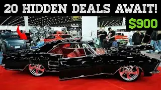 Own These 20 Classic Cars: $900 to $8,000.