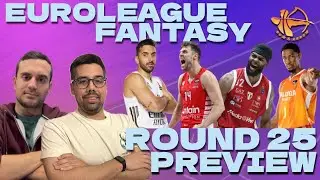 Euroleague Fantasy: &Omicron;,&Tau;&Iota; &Chi;&Rho;&Epsilon;&Iota;&Alpha;&Zeta;&Epsilon;&Sigma;&Alpha;&Iota; &Gamma;&Iota;&Alpha; &Nu;&Alpha; &Sigma;&Chi;&Epsilon;&Delta;&Iota;&Alpha;&Sigma;&Epsilon;&Iota;&Sigma; &Tau;&Omicron; DRAFT &Sigma;&Omicron;&Upsilon; &Epsilon;&Nu;&Omicron;&Psi;&Epsilon;&Iota; ROUND 25!