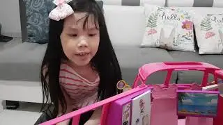 Kimmy Unboxing Zuru Sparkle Girlz Campervan