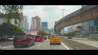 [4K KL DRIVE] KAMPUNG PANTAI TO LEBOH PASAR BESAR KUALA LUMPUR
