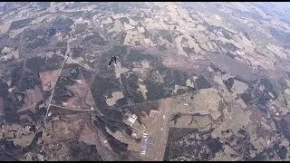 Skydive #350 - Eva's 1st time back tracking