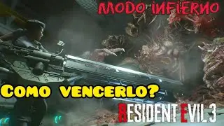 C&oacute;mo derrotar la ultima fase de N&eacute;mesis? | MODO INFIERNO | Resident Evil 3 remake
