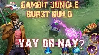 MARVEL SUPER WAR: Gambit Jungle Build - EXTREMELY High Burst Damage