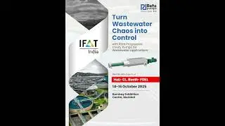 Asia&rsquo;s Largest Progressive Cavity Pump is Coming to IFAT India 2025! | ROTO PUMPS