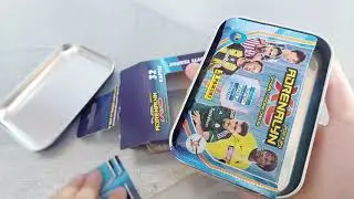&Nu;&Epsilon;&Omicron; &Kappa;&Omicron;&Upsilon;&Tau;&Alpha;&Kappa;I SUPER LEAGUE ADRENALYN XL PANINI 2024 -NEW UNBOXING METAL BOX PANINI CARD