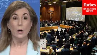 'A Reward For Terrorism': State Department Spokesperson Blast UN Two-State Solution Conference