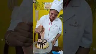 Chocolate Cake , Baking Classes in Vizag #icing #cake #baking #cakedecorating #viza