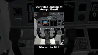 Our Pilot Landing At Arroyo Barril Airport