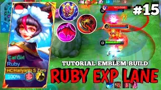 Ruby Lifesteal Build 2024 - How to Play Hero Ruby Exp Lane - Worst Ruby Emblem 2024