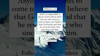 Hebrews 11:6 | Bible Verse