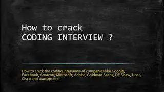 preparing for coding interview | GOOGLE | FACEBOOK | AMAZON | MICROSOFT | GOLDMAN SACHS | FLIPKART
