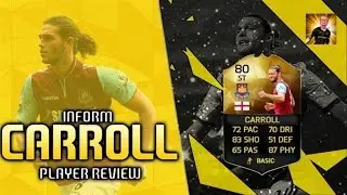 IN FORM ANDY CARROLL (80) PLAYER REVIEW! | FIFA 16 PLAYER REVIEW!