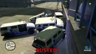 GTA IV: ORF Event - December 16th, 2012 - BUSTED! x6 [HD]