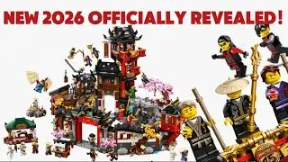 Lego Ninjago Legacy 2026 The Old Town Officially Revealed! 