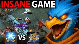 INSANE MID FIGHT &ndash; Kez Duels Slardar in a STUN-FEST Showdown!