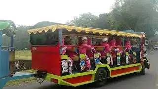 Lihatt ada Kereta Mini di Candi Plaosan 😍👍