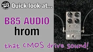 Modern sound, hand made, affordable... What more could you possibly ask from the B85 AUDIO hrom?