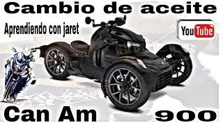 How to change the oil on a Can-Am Ryker 900 - Learning with Jaret
