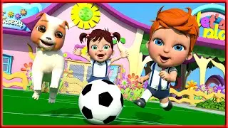 Oh No! Bingo Lost His Ball | Fun Dog Adventure -Popular Kids Song And Nursery Rhyme  - Awesome Baby