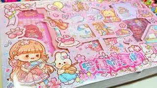 Unbox Aki jang kawaii stickers set🎁ASMR unboxing stickers journal