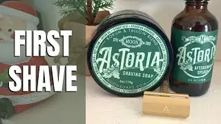 Aylsworth Kopparkant Brass Safety Razor & Moon Soaps Astoria First Impressions
