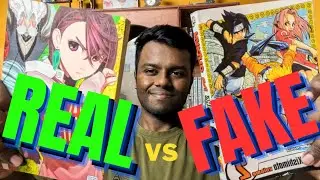Real vs Fake Manga | How to identify bootleg/fake manga