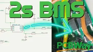 Tutorial to design custom 2S BMS with PCB example.