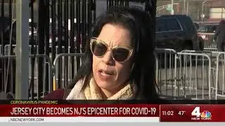 Jersey City Becomes NJ Epicenter for COVID-19 | NBC New York