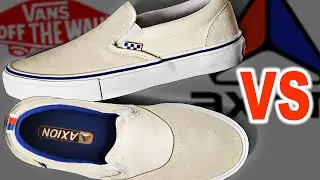 VANS SKATE CLASSIC против AXION FOOTWEAR (что лучше?)