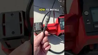 How to install the Apex Push On Chuck on your Milwaukee M18 Compressor.