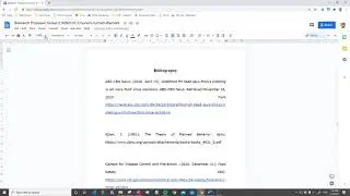 Bibliography Text Formatting in Google Docs and MS Word | Hanging Indent