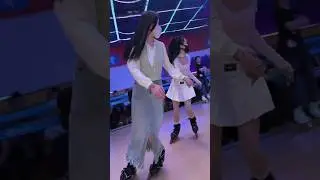 unique skating with Dhana song|  Korean girl skating video |Korean girls skating |Dhana song #shorts