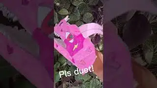 Pls duet!!#craft #dragon #pinky #love #papercraft