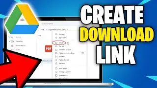 How To Create Direct Download Link With Google Drive - Step By Step For Beginners