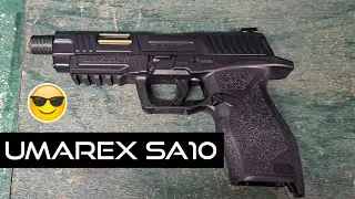 Umarex SA10, first looks and thoughts for (ipas) iron plate action shooting.