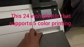 Canon TM 5200 printer demo and intro